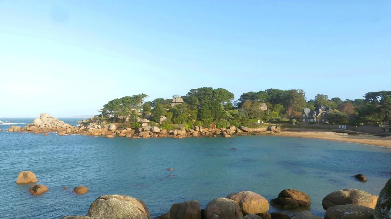 Logis Hotel Saint Guirec Et De La Plage Perros-Guirec Ngoại thất bức ảnh