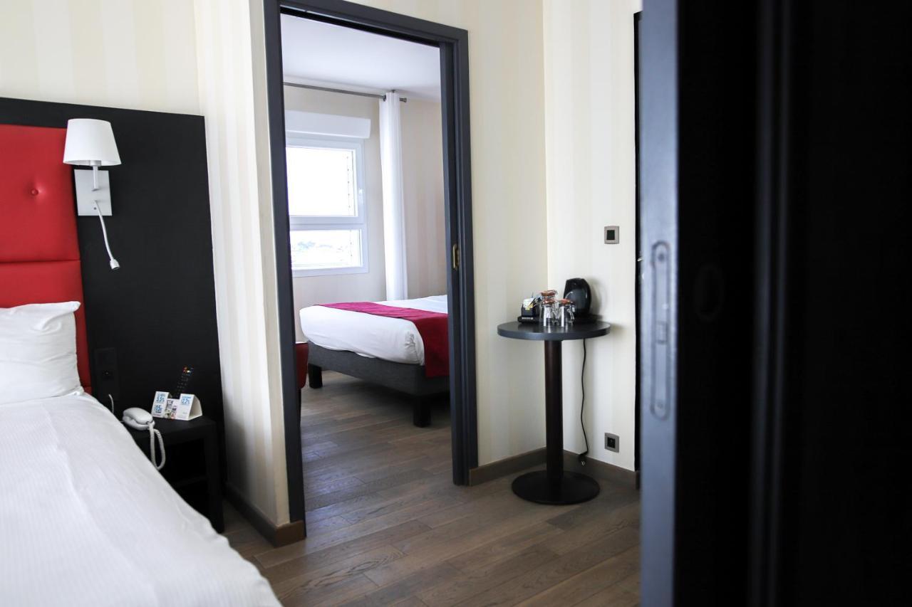 Logis Hotel Saint Guirec Et De La Plage Perros-Guirec Ngoại thất bức ảnh