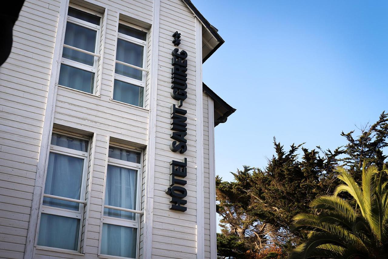 Logis Hotel Saint Guirec Et De La Plage Perros-Guirec Ngoại thất bức ảnh